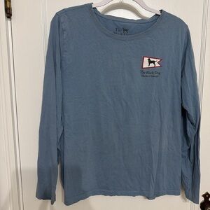 The Black Dog Kids Slate Blue Long Sleeve Tee